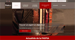 Desktop Screenshot of fnepsa.fr