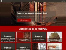 Tablet Screenshot of fnepsa.fr